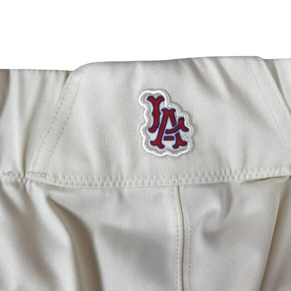 Nike Team Baseball Pants XL White Blue Pinstripe LA Pro Style - Picture 3 of 13